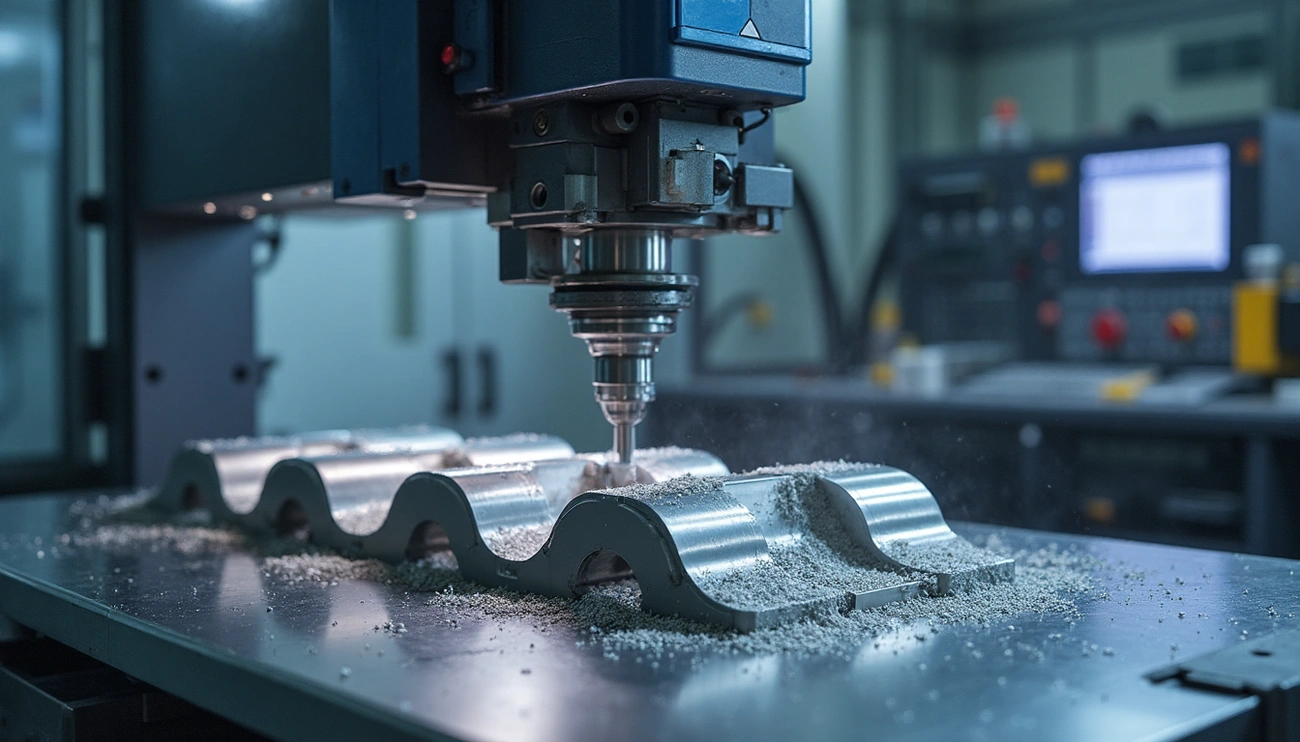 五轴数控机床铣削复杂的金属零件 五轴数控机床铣削复杂的金属零件