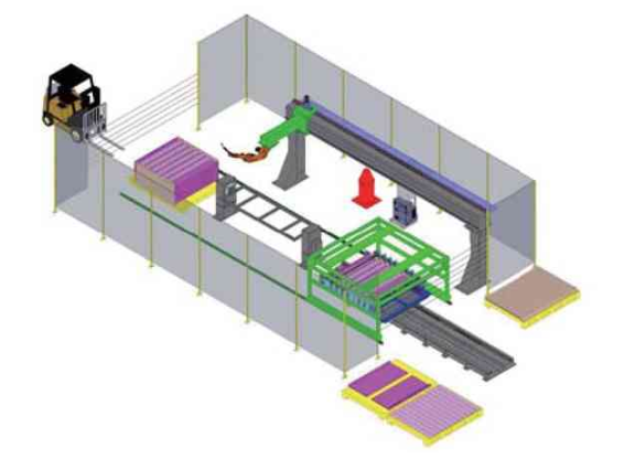 【兆恒机械】机器人自动焊接生产线在钣金行业应用