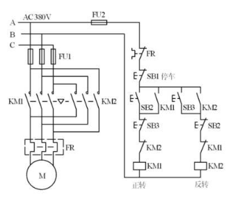 【兆恒机械】三相异步电动机正反转控制电路图原理及plc接线与编程