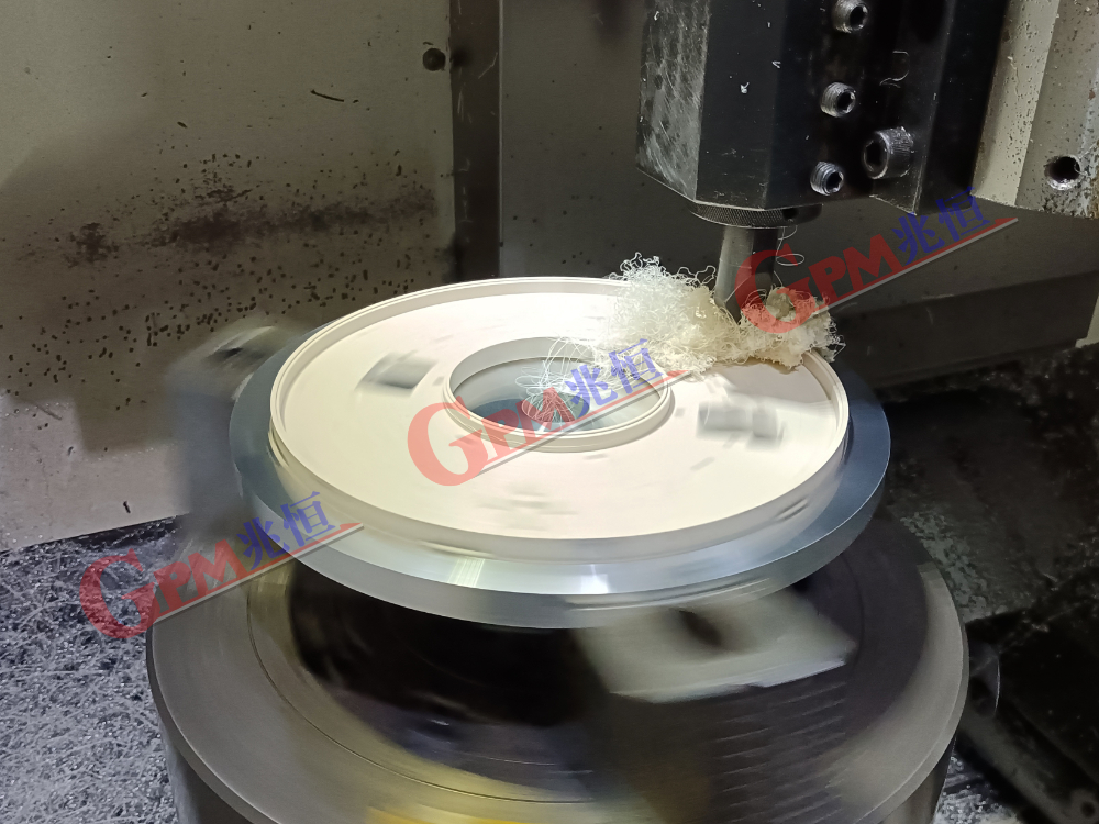 机械加工实景照片 12：立车（NC）